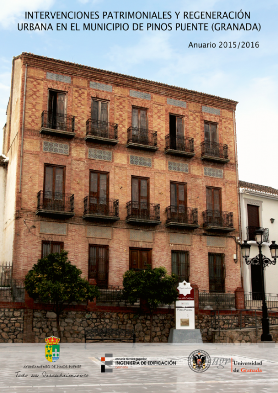 Portada del anuario de Intervenciones Patrimoniales y Regeneración Urbana en el Municipio de Pinos Puente