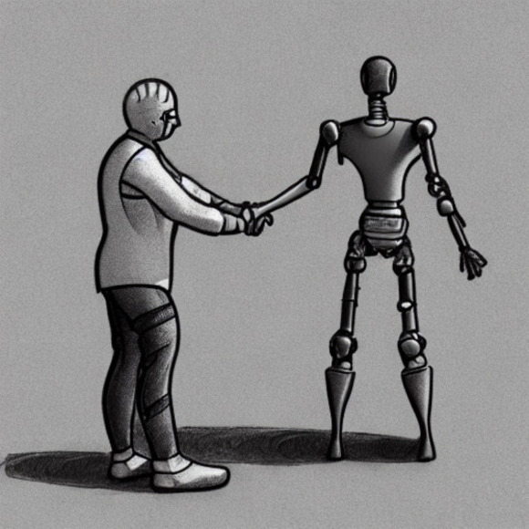 cooperación humanos-robots